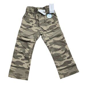 NWT | Carter's Baby Toddler Boy Camouflage Print Pull-On Casual Twill Pants | 3T